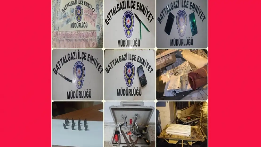 Battalgazi İlçesinde Asayiş Olayları