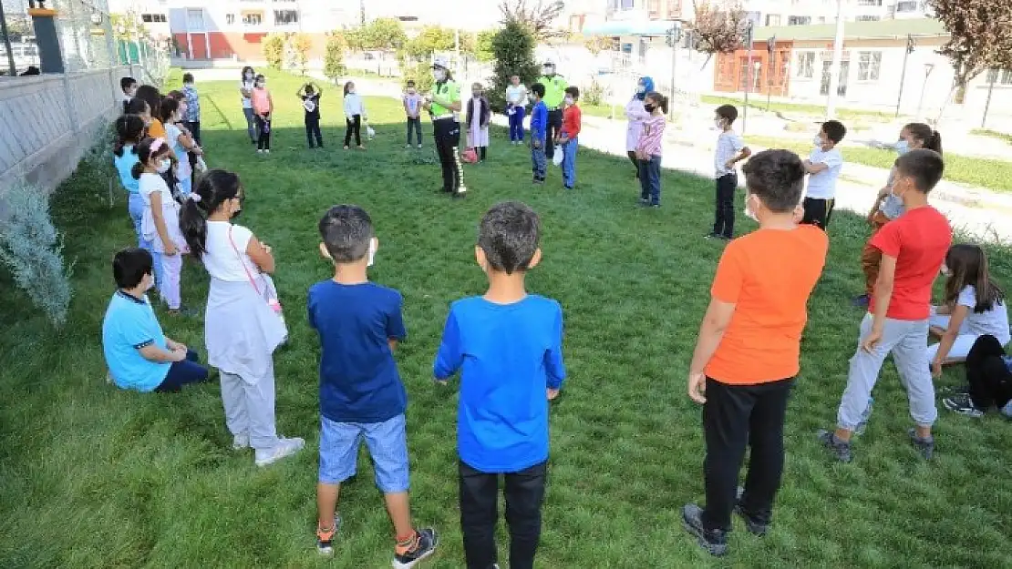 Battalgazi Trafik Eğitim Parkı, Minik Öğrencileri Konuk Etti