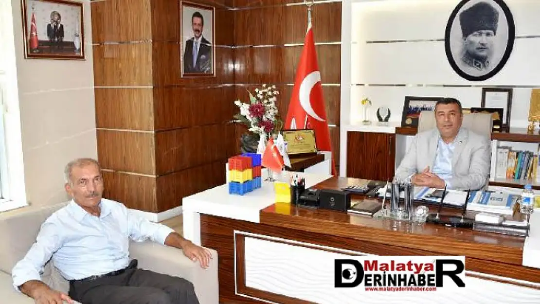 BBP Akçadağ İlçe Bşk. Arif Koyun'dan  MTB'ye Ziyaret