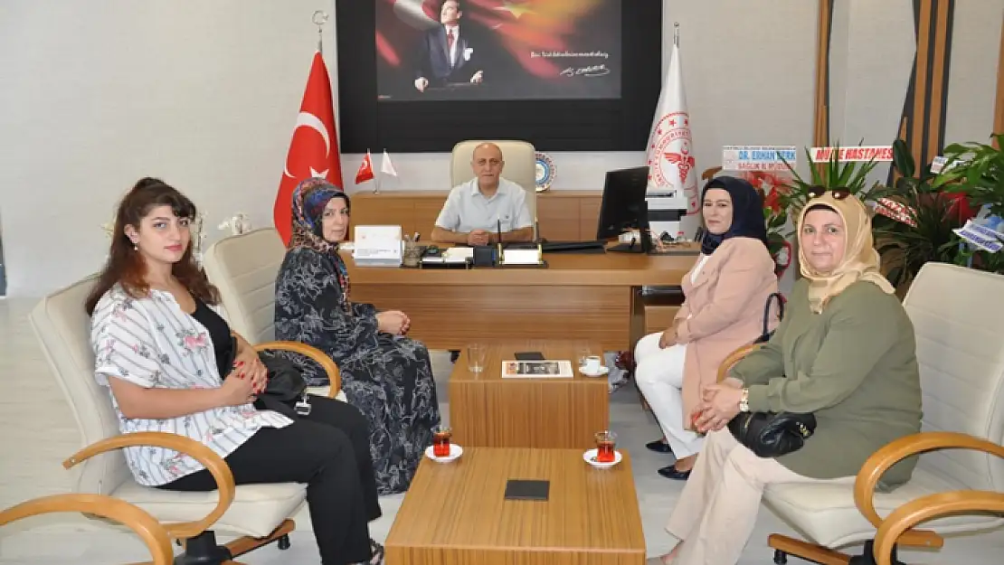 BBP Battalgazi İlçe Kadın Kollarından Başhekim Doç. Dr. Karaaslan'a Ziyaret