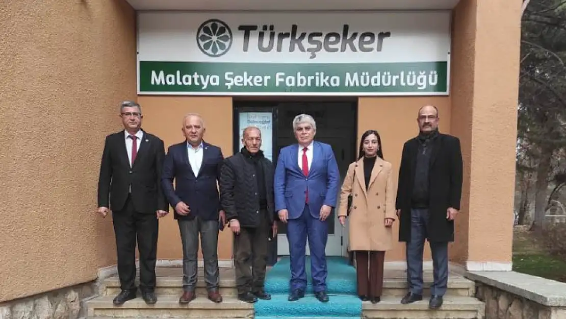 BBP Heyetinden Şeker Fab. Müdürü Suat Altun'a Ziyaret