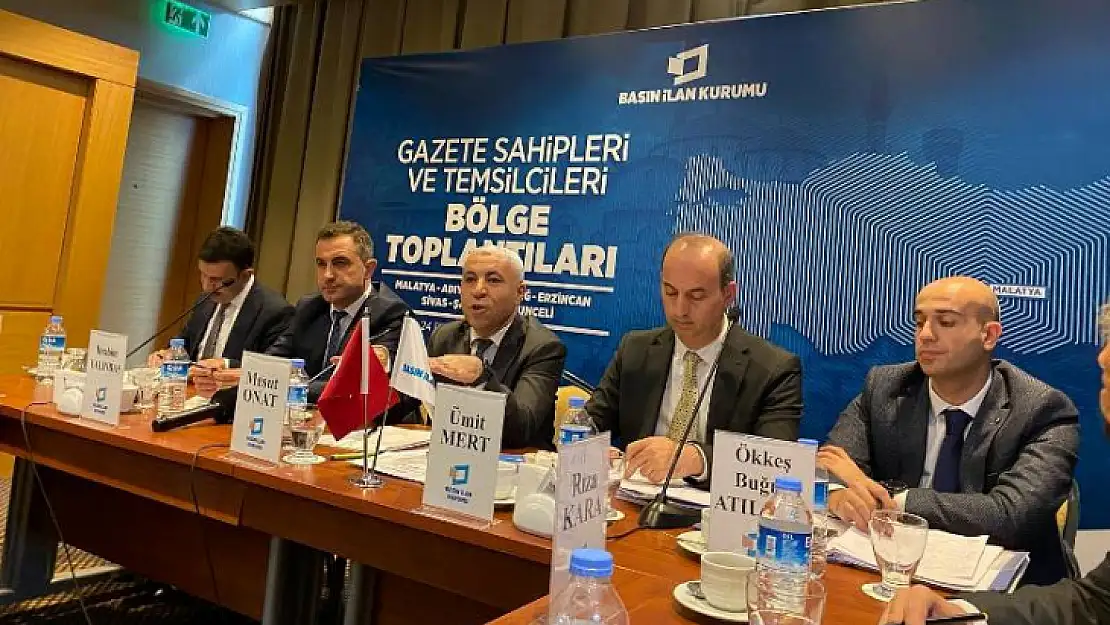 BİK Bölge Toplantısı Malatya'da Gerçekleştirildi