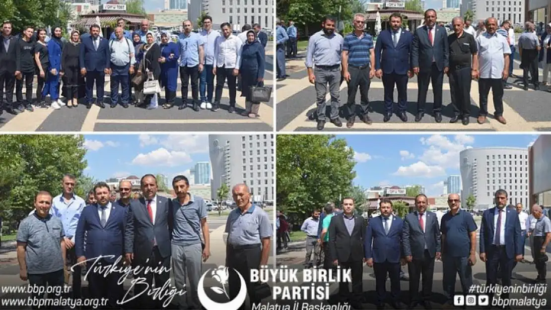 Büyük Birlik Partisinde Bayramlaşma Töreni