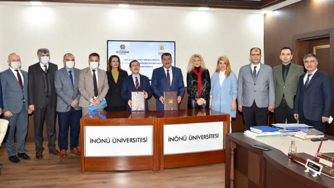Büyükşehir Belediyesi ve İnönü Üniversitesi Arasında İş Protokolü
