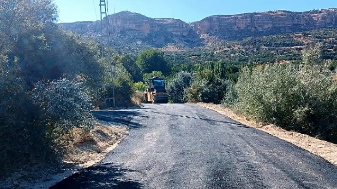 Büyükşehir'den Akçadağ'a 20 Km Asfalt Serimi