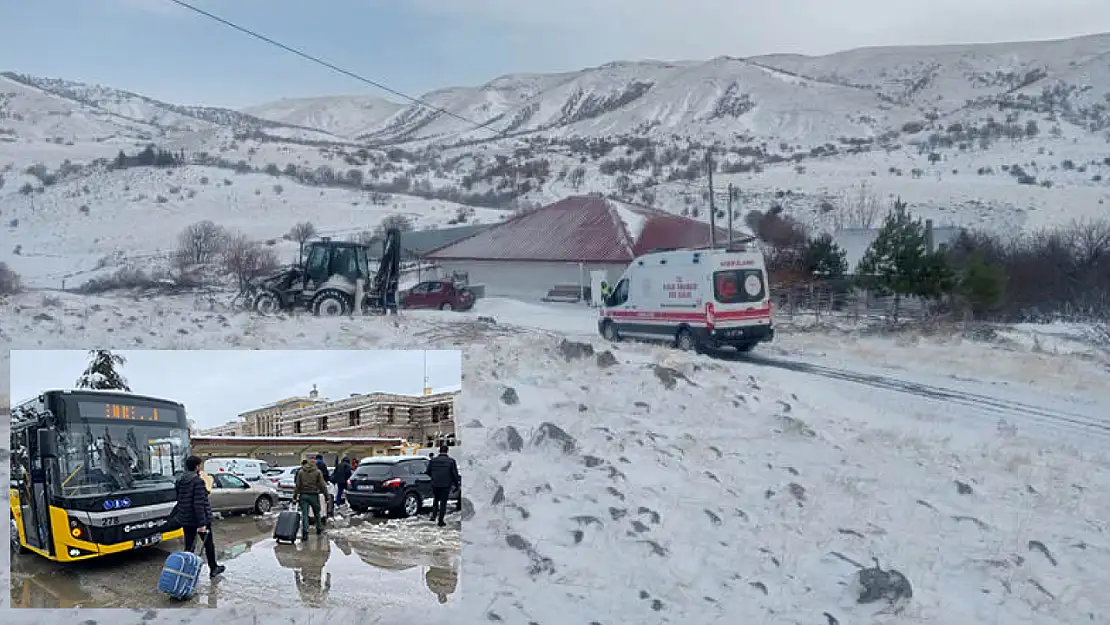 Büyükşehir'den Hastalara ve Yolda Mahsur Kalanlara Yardım