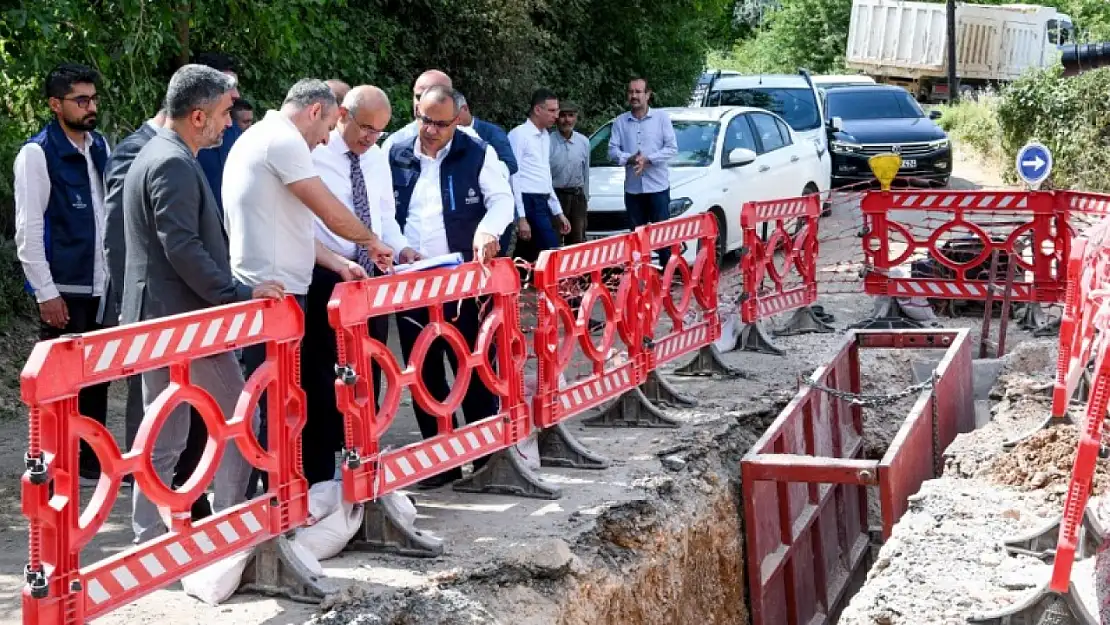 Büyükşehir'den Mahallelere Altyapı Hamlesi