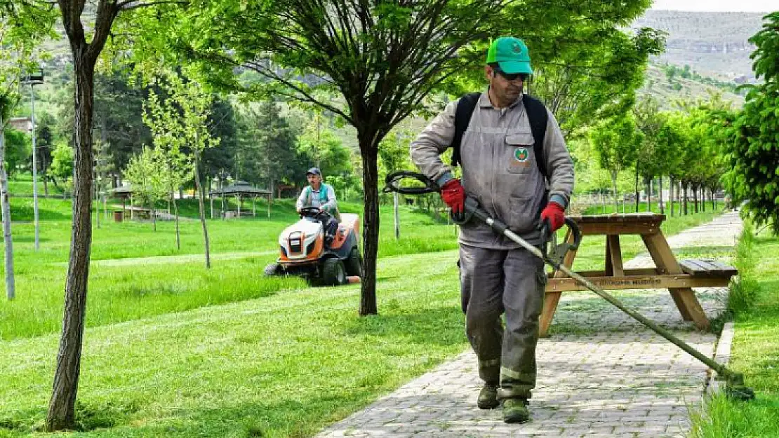 Büyükşehir Ekiplerinden Yeşil Malatya'ya Yeşil Belediyecilik Çalışmaları