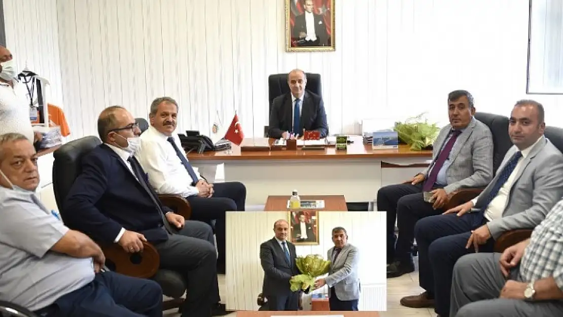 Büyükşehir Yol ve Altyapı Daire Başkanlığı'nda Devir Teslim Töreni