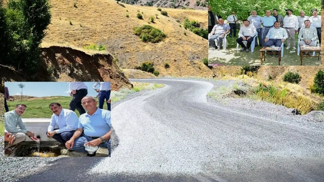 Büyükşehirden Pütürge İlçesinden Adıyaman Sincik Sınırına Modern Yol