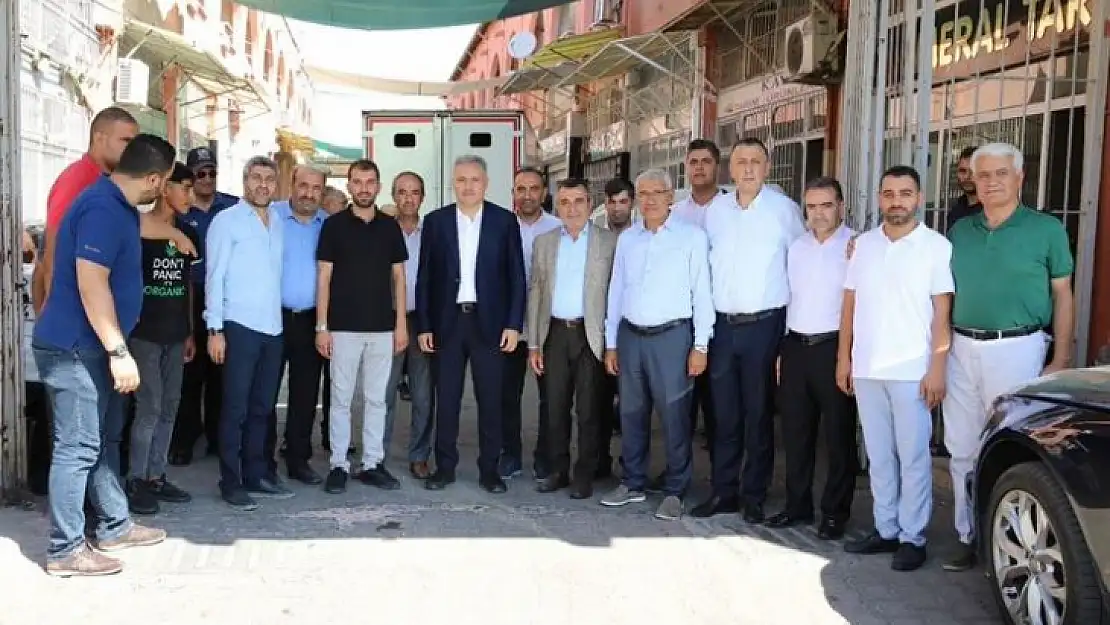 Çakır, Şire Pazarı Esnafı ile Bir Araya Geldi