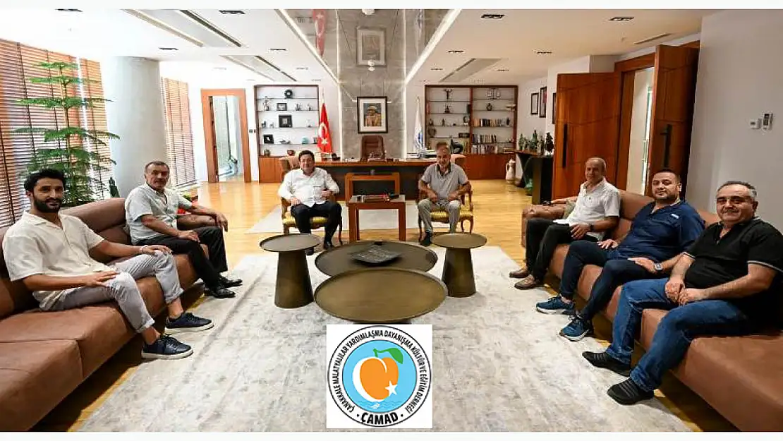 Çanakkale Malatyalılar Derneği'nden Başkan Muharrem Erkek'e Ziyaret