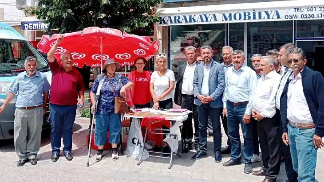 CHP'de Üye Kayıtlarına Kuluncak'ta Devam