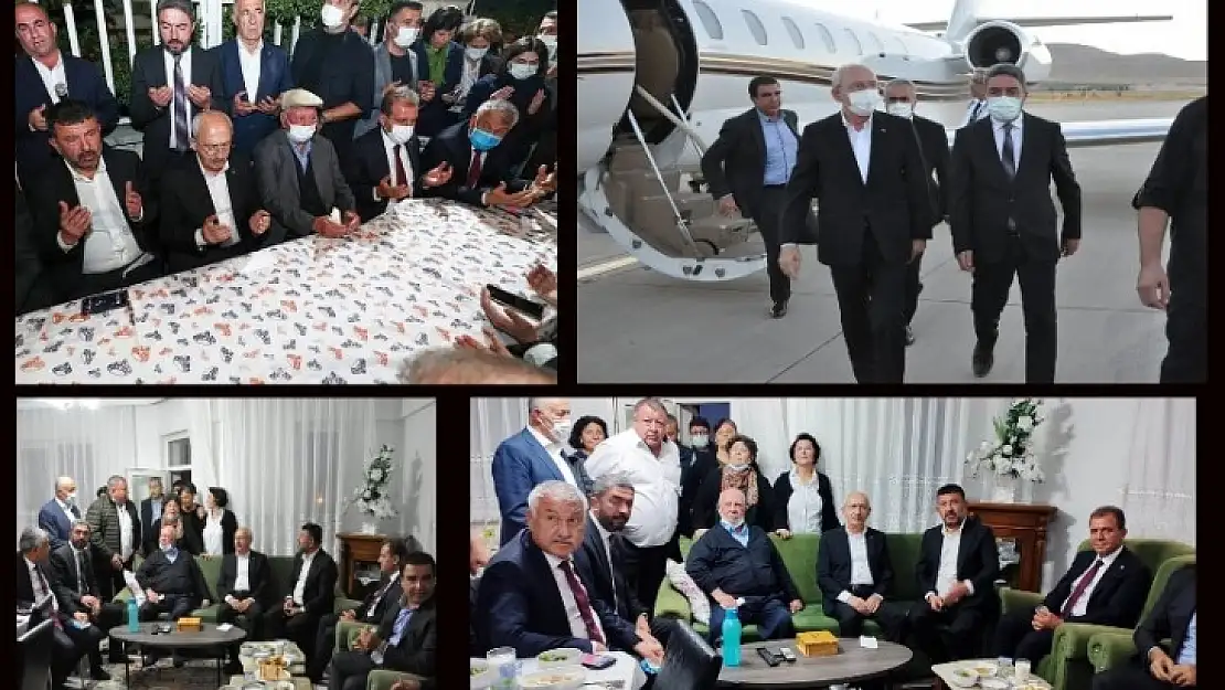 CHP Genel Başkanı Kılıçdaroğlu'ndan Mv. Ağbaba'ya Taziye Ziyareti
