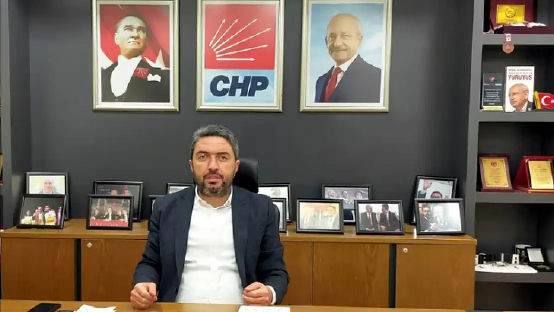 CHP İl Bşk. Kiraz' Çalışana'da Emekliye'de Yazık'