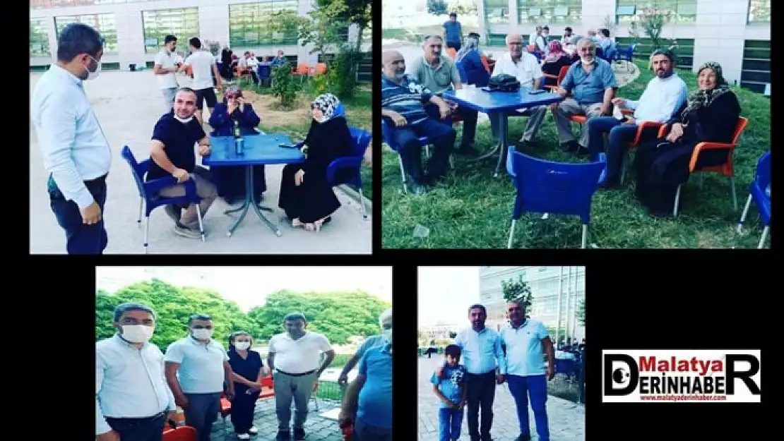 CHP İl Bşk. Kiraz Hasta Yakınlarını Ziyaret Etti