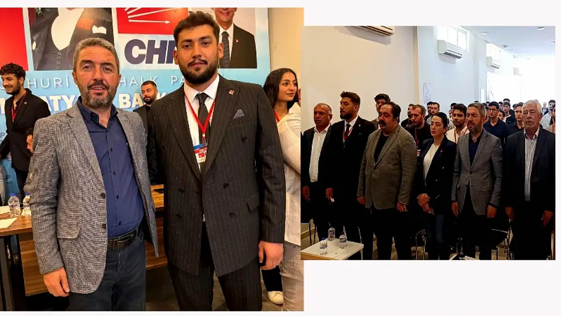 CHP İl Gençlik Kollarında İbrahim Erbaş Güven Tazeledi