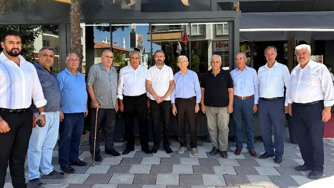 CHP'li Enver Kiraz'a Kanaat Önderlerinden Anlamlı Ziyaret