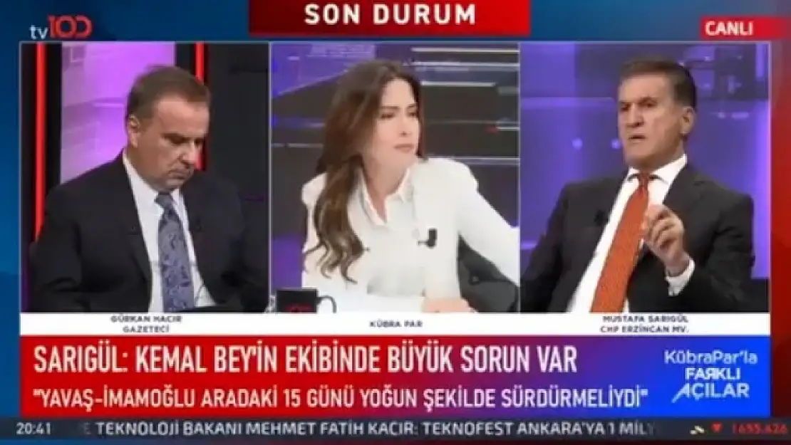 CHP'li Sarıgül'den Kılıçdaroğlu Ayrıntısı' CHP Baraj Altında Kalır'