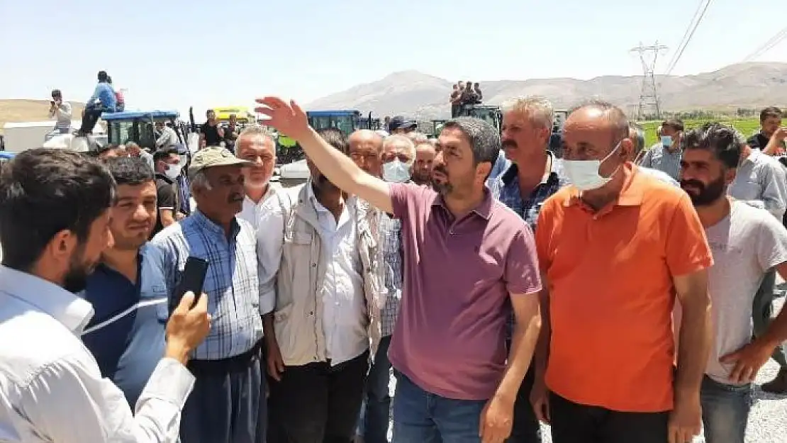 CHP Malatya İl Başkanı Enver Kiraz'dan Tütün Üreticilerinin Eylemine Destek