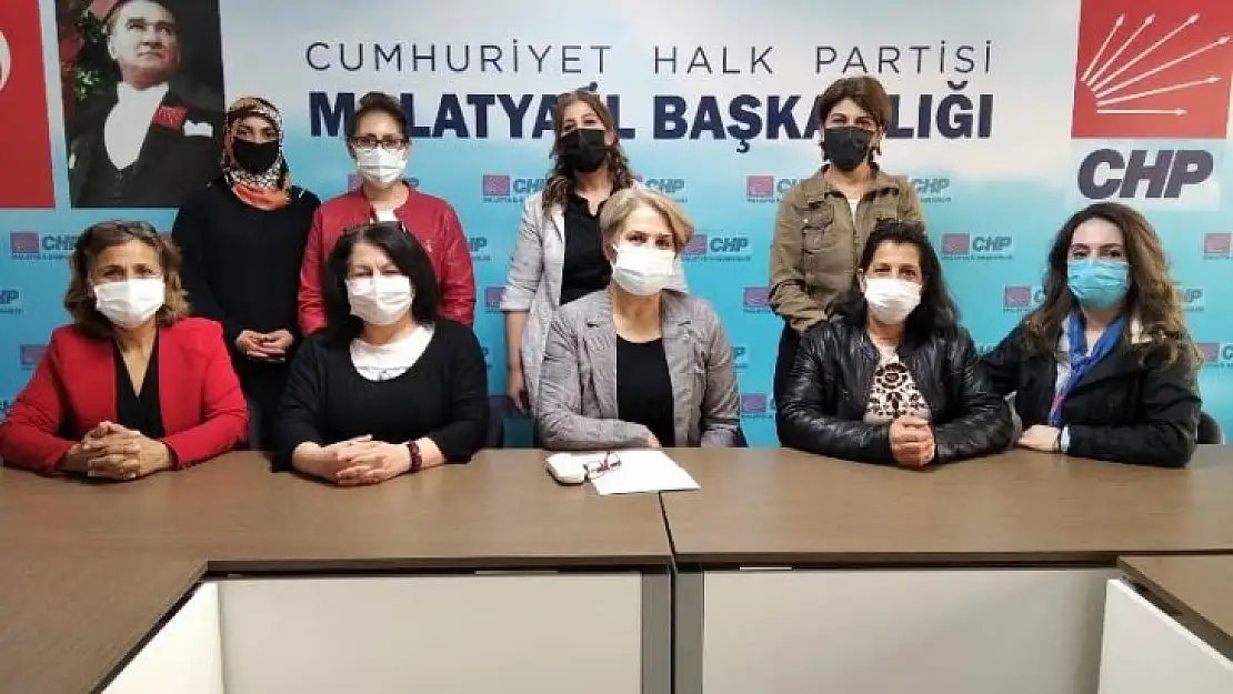 CHP Malatya İl Kadın Kollarından Tepki