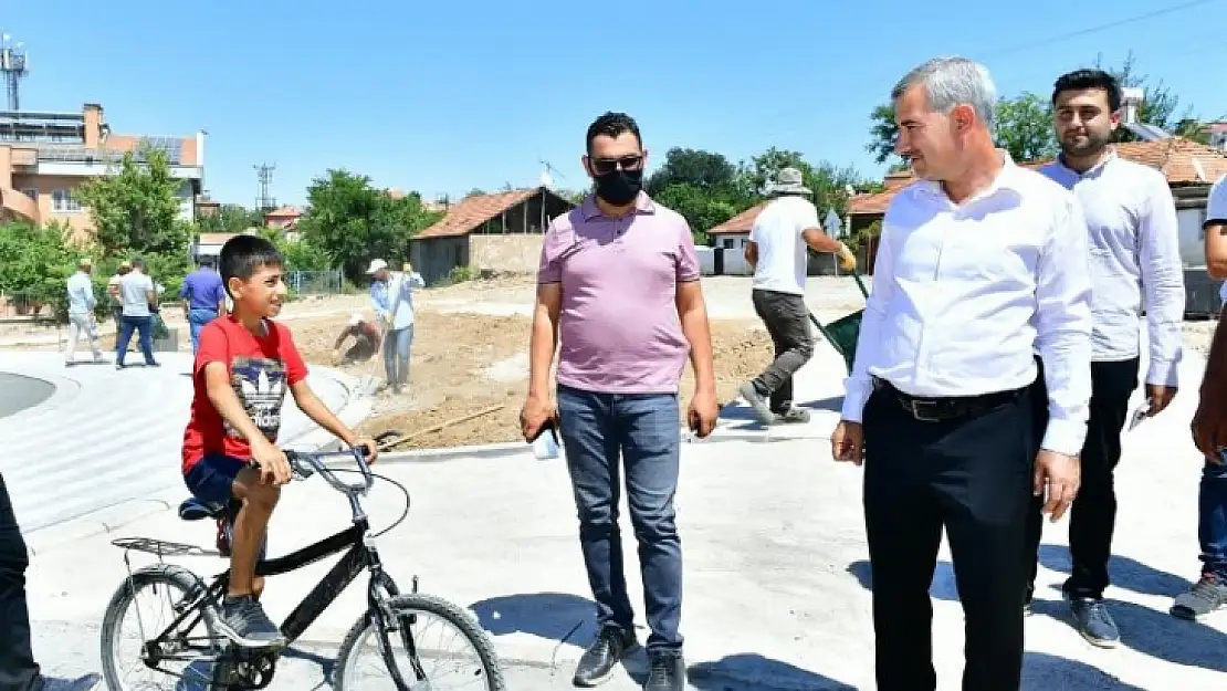 Çınar' 215'nci Parkımızı Melekbaba'da Hizmete Sunacağız'