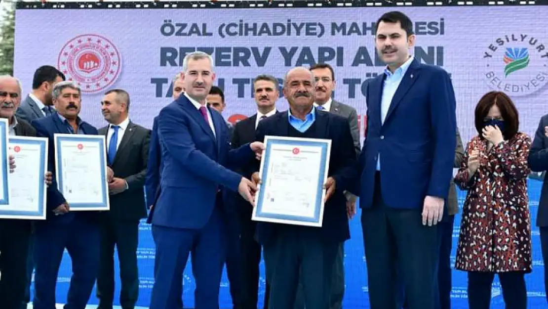Çınar' Cumhurbaşkanımıza ve Bakanımıza Teşekkür Ediyoruz'