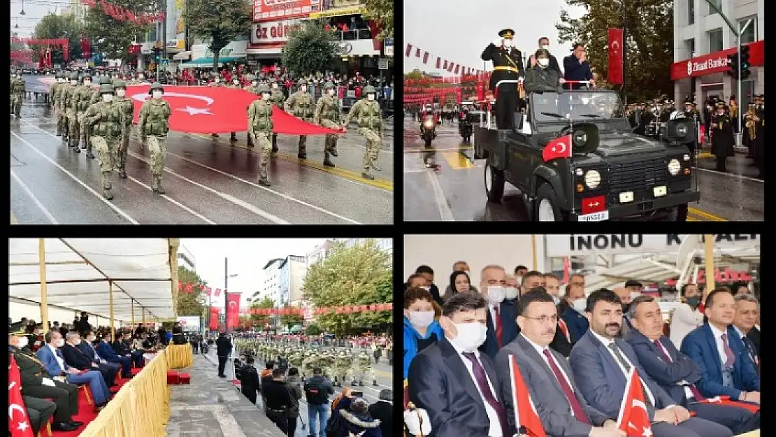 Cumhuriyet Bayramı Resmi Geçit Töreni Gerçekleştirildi