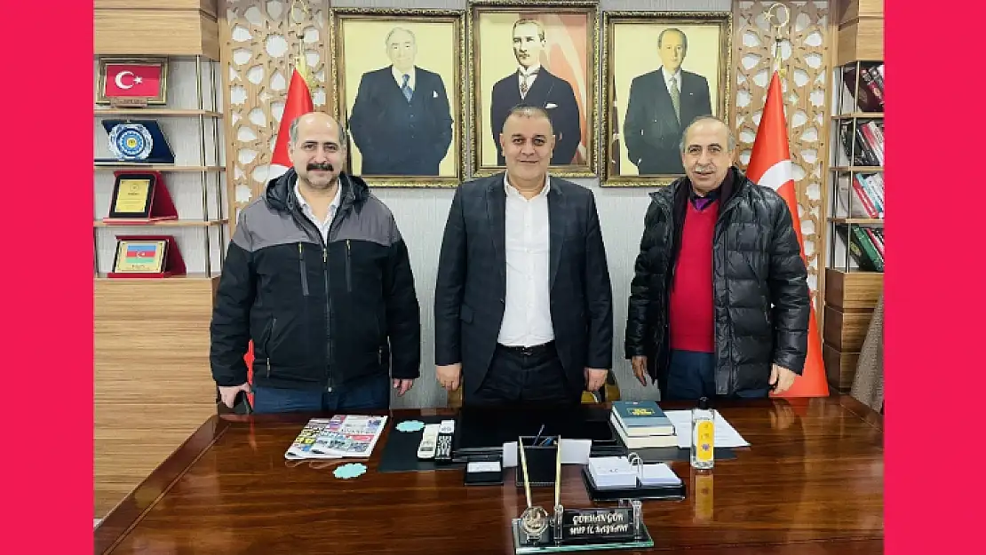Derin Haber'den MHP İl Bşk. Gökhan Gök'e Hayırlı Olsun Ziyareti