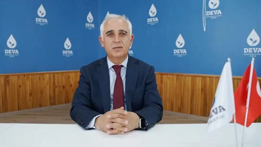 Deva Partisi İl Bşk. Onur Güneş'ten TMO'ya  Kayısı Almamasına Sert Tepki