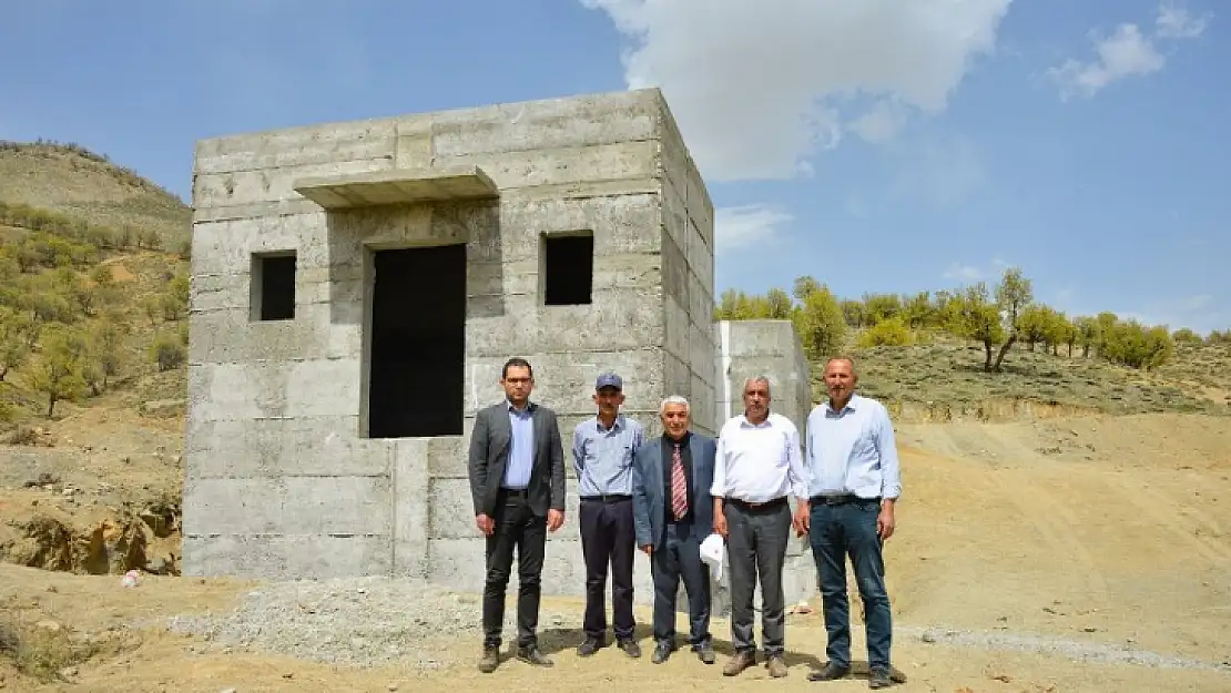 Doğanşehir Beğre'nin İçme Suyu Altyapısı Yenileniyor
