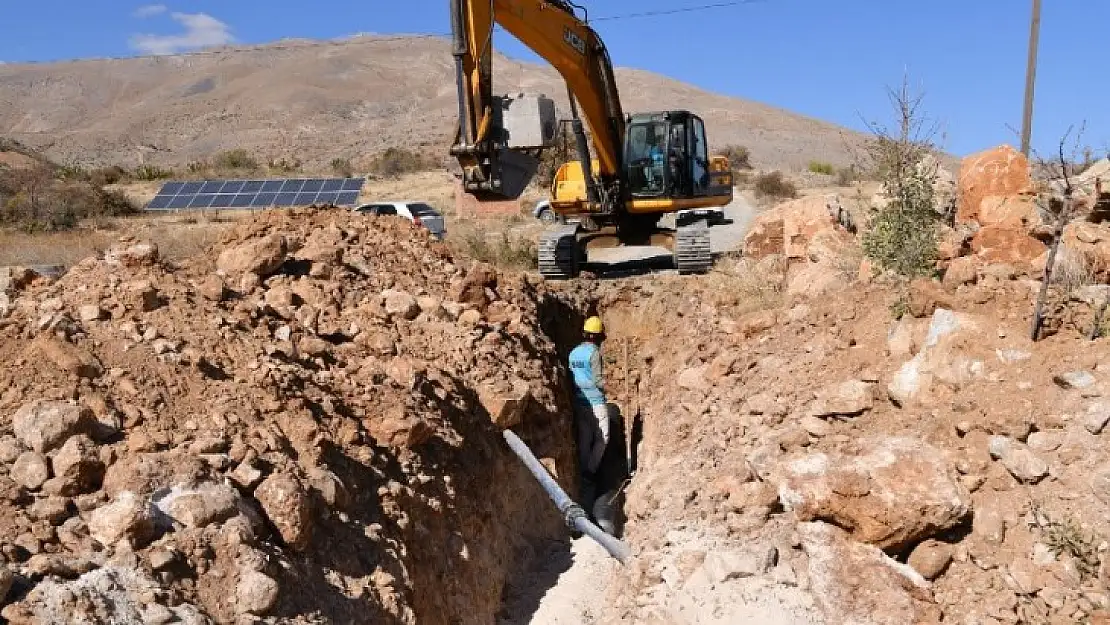 Doğanşehir'de 7 Bin 900 Metre Kanalizasyon Hattı