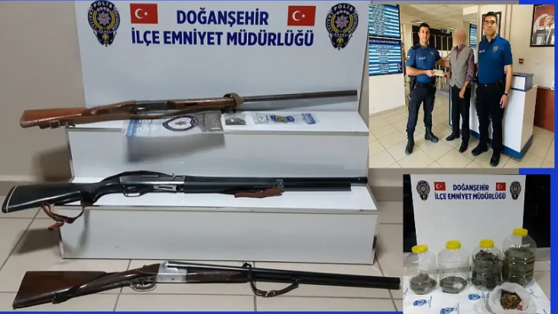 Doğanşehir İlçesinde Uyuşturucu Tacirlerine ve Dolandırıcılara Geçit Yok