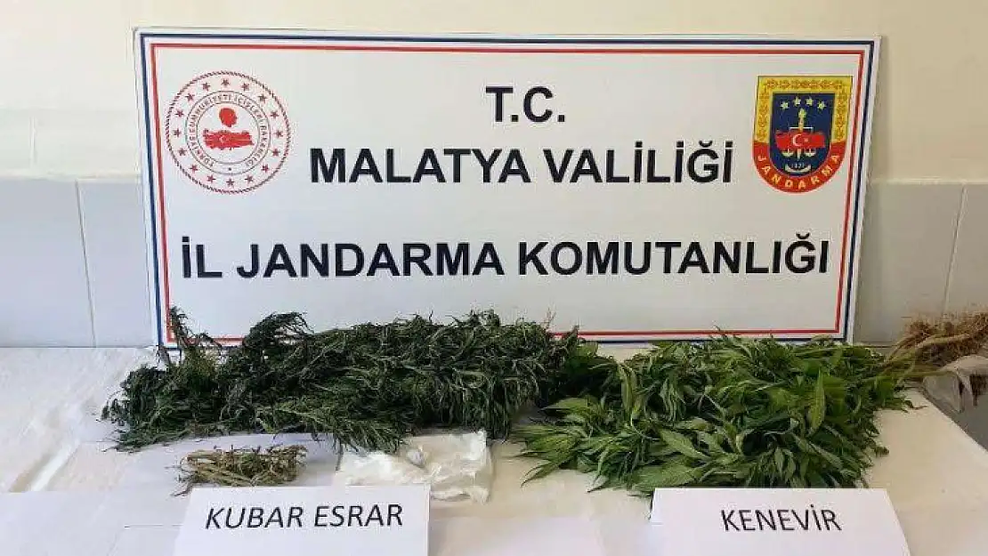 Doğanşehir İlçesinde Uyuşturucu Operasyonu