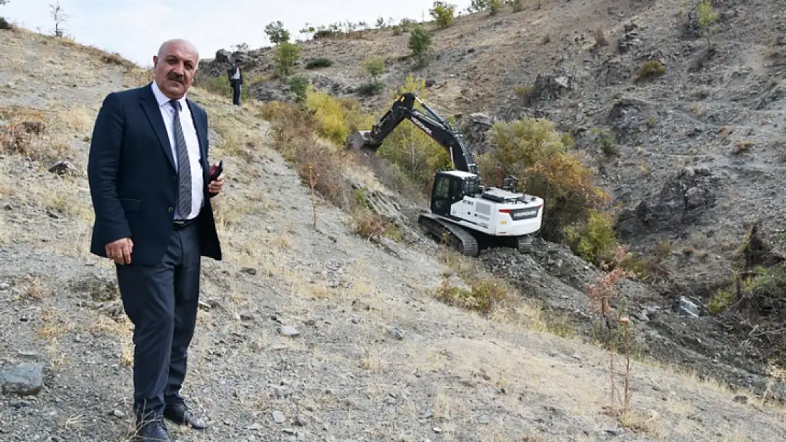 Doğanşehir Kadılı 'da İçme Suyu Sorunu Çözülüyor