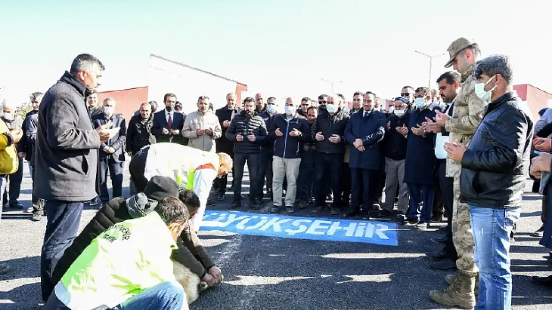 Doğanşehir Sanayi Sitesinde Alt ve Üst Yapı Çalışmaları