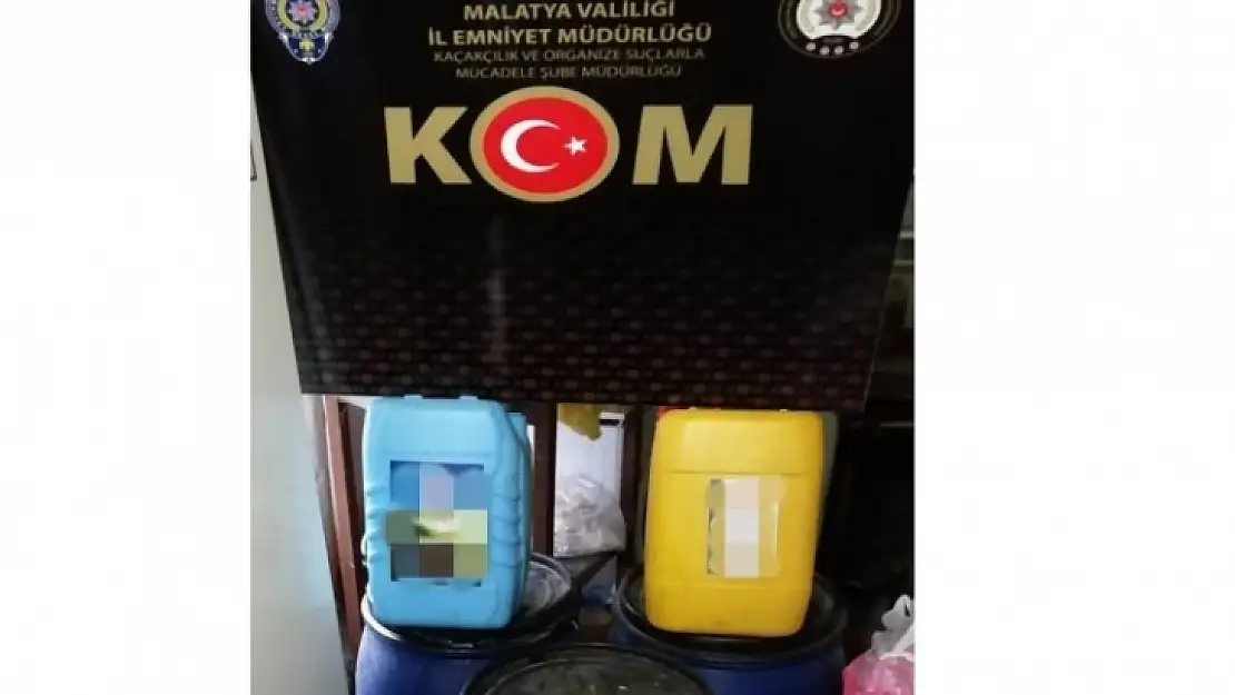 El Yapımı Rakı ve Şarap Ele Geçirildi