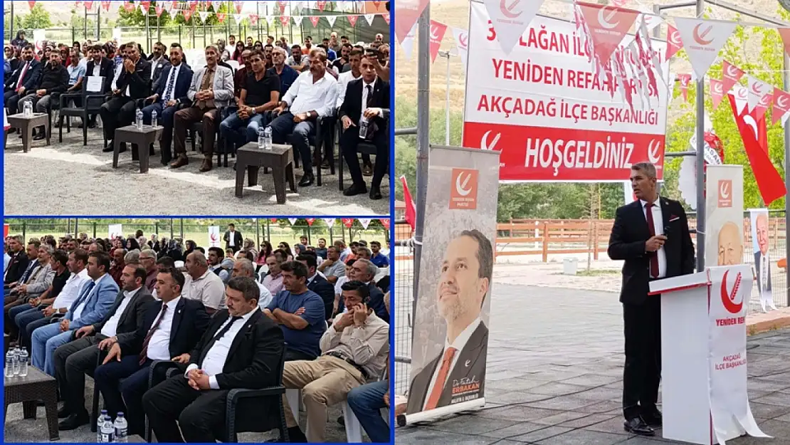 Emre Gönültaş'a Büyük Güven! Yeniden Refah Partisi Akçadağ İlçe Kongresi'nde Güçlü Mesaj