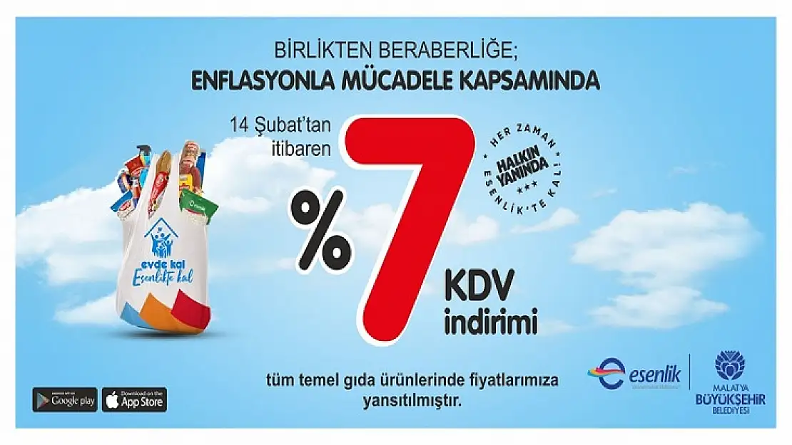 Esenlik Market KDV İndirimini Raflara Yansıtma Başladı