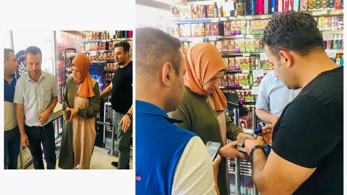 Esenlik Süper Market Görevlisinden Örnek Davranış.
