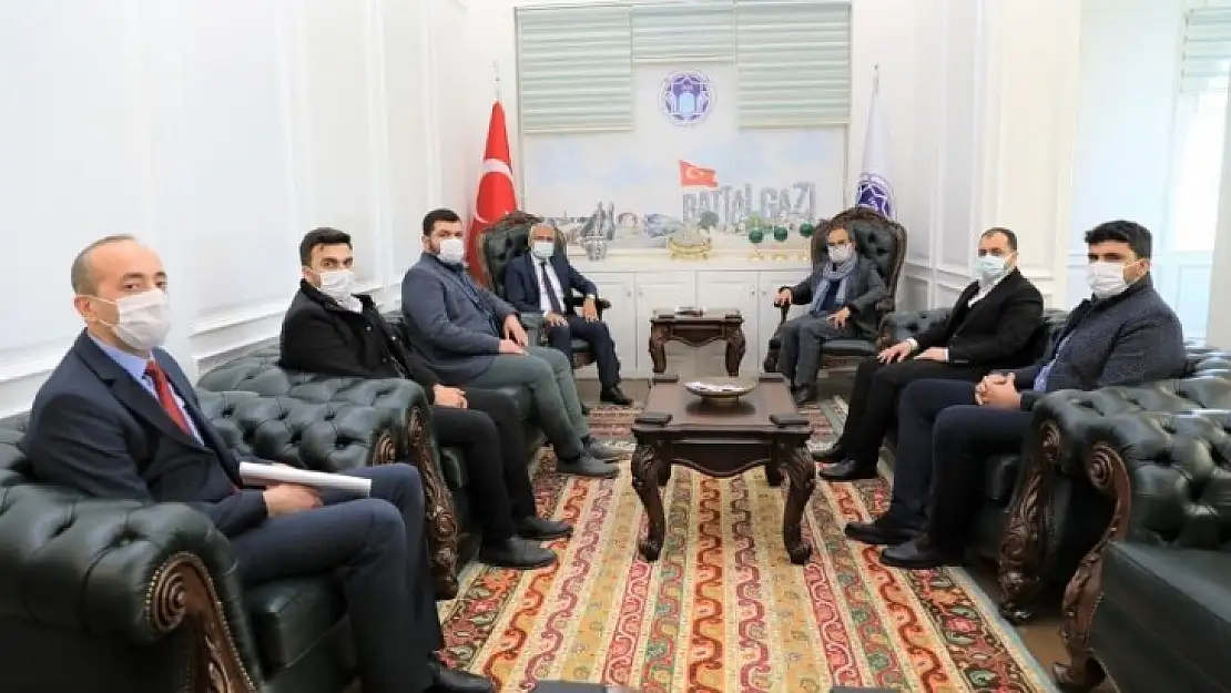 Eski Milletvekili Garip'ten Başkan Güder'e Ziyaret