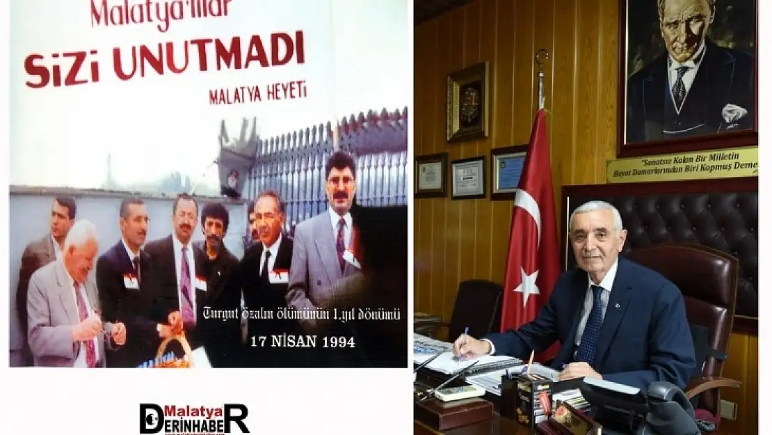 ESKKK Başkanı Ali Evren' Malatyalılar Sizi Unutmadı'