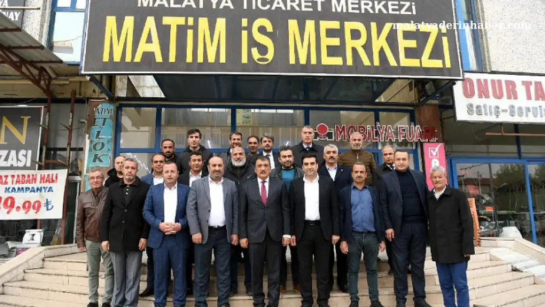 Esnaflardan Başkan Gürkan'a Hizmet Teşekkürü