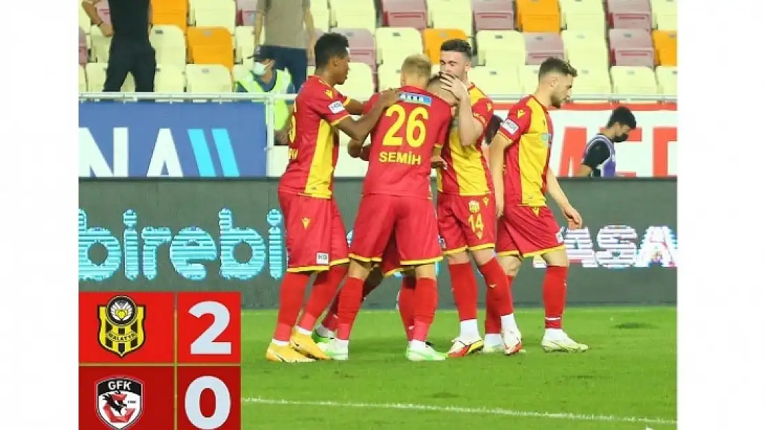Evde İlk Galibiyet Yeni Malatyaspor 2 - Gaziantep FK 0