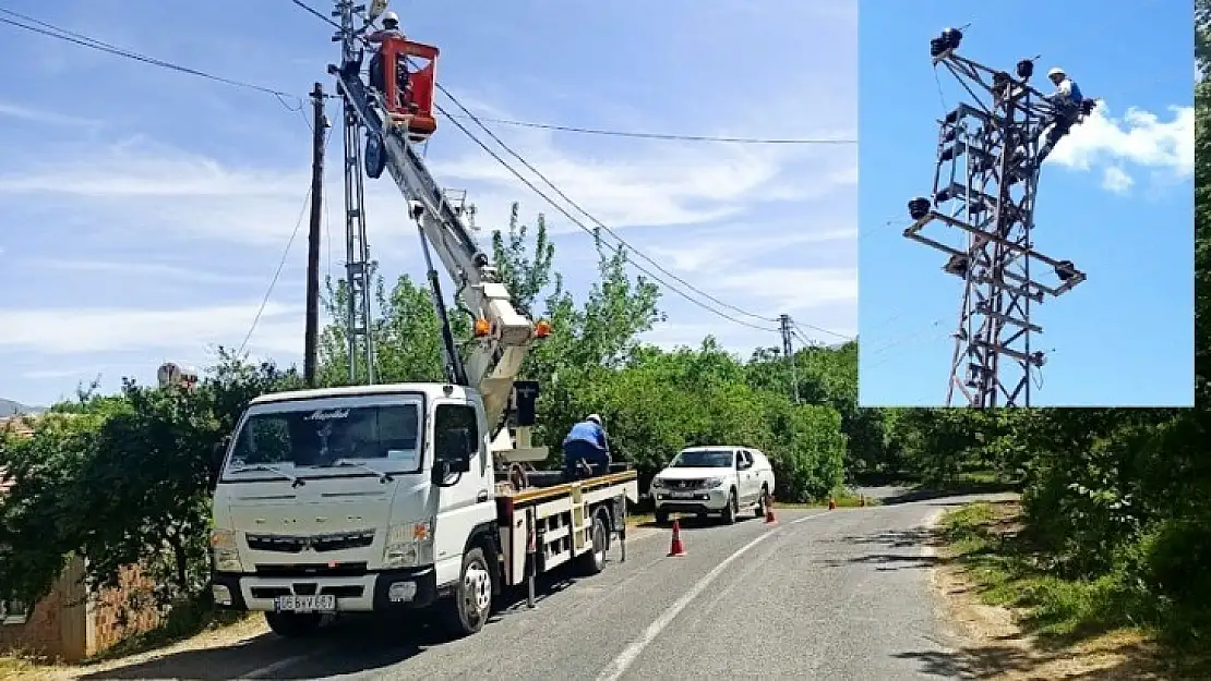 Fırat EDAŞ Tam Kapanmada Ekipleri İle 7/24 Görevinin Başında