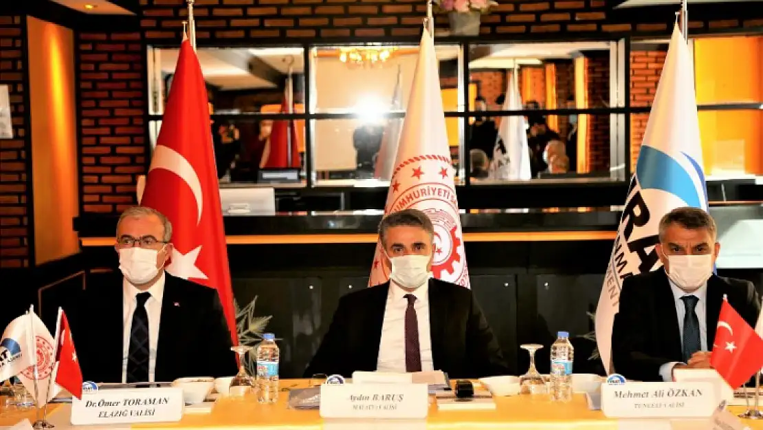 FKA Vali Baruş Başkanlığında Tunceli de Toplandı