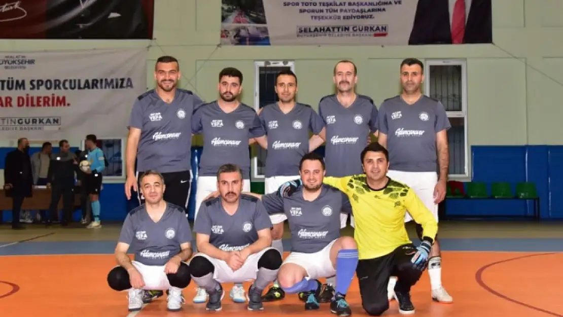 Futsal Turnuvasının Şampiyonu Basın Yayın