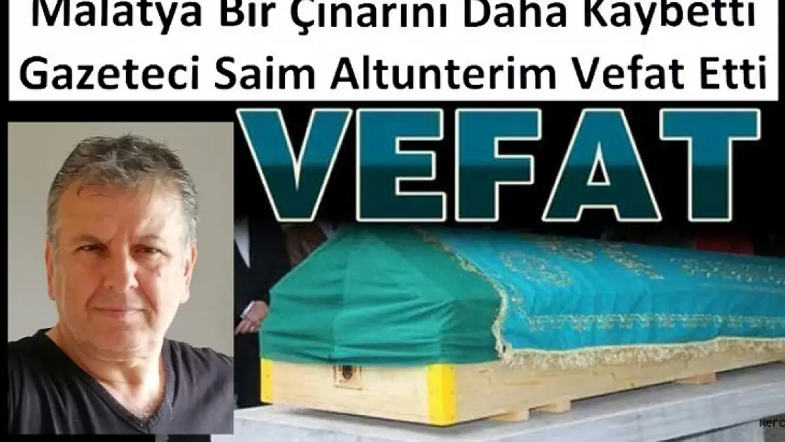 Gazeteci Saim Altunterim Hakka Yürüdü