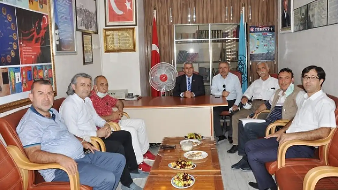 Gazeteciler Cemiyeti Türk Ocağı'nı Ziyaret Etti