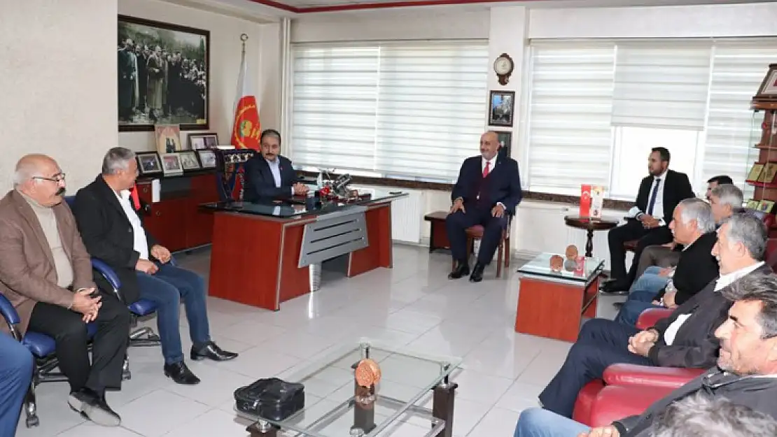Gelecek Partisi Malatya Heyetinden MESOB'a Ziyaret
